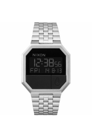 Laikrodis vyrams Nixon A158000-00 Juoda Sidabras