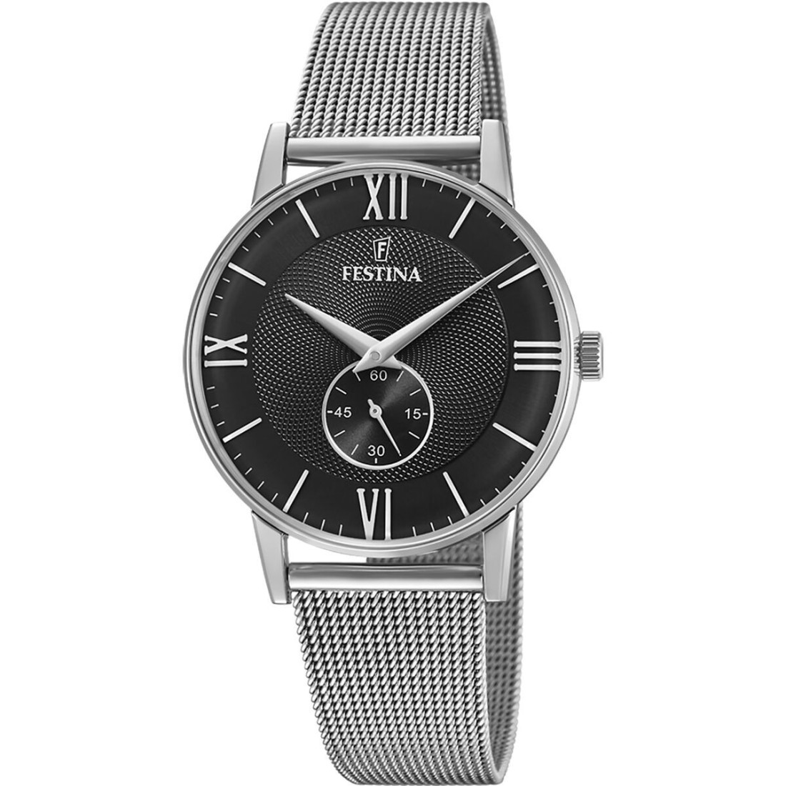 Laikrodis vyrams Festina F20568/4 Juoda Sidabras