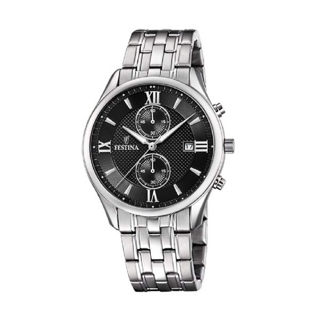 Laikrodis vyrams Festina F6854/8 Juoda Sidabras