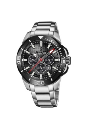 Laikrodis vyrams Festina F20641/4 Juoda Sidabras