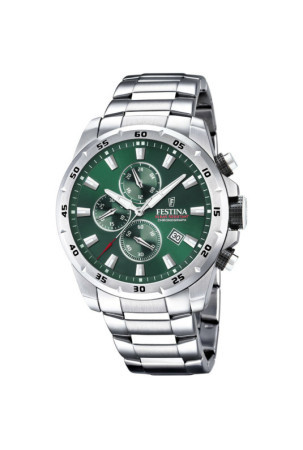 Laikrodis vyrams Festina F20463/3 Žalia Sidabras