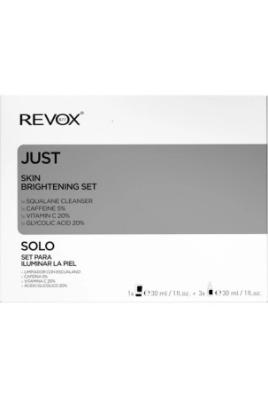 Unisex kosmetikos rinkinys Revox B77 Just Skin Brightening 4 Dalys