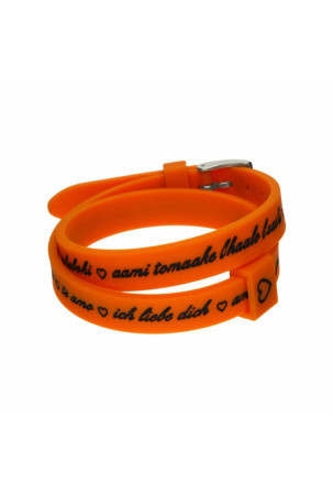 Moteriški apyrankės il mezzometro I LOVE YOU SILVER - SILICONE BRACELET