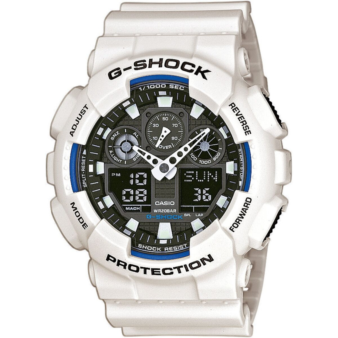 Laikrodis vyrams Casio G-Shock GA-100B-7AER Juoda (Ø 51 mm)