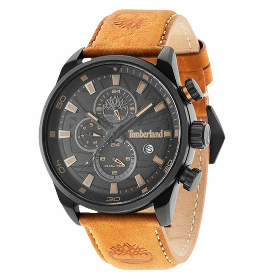 Laikrodis vyrams Timberland TBL14816JLB02 Juoda (Ø 46 mm)