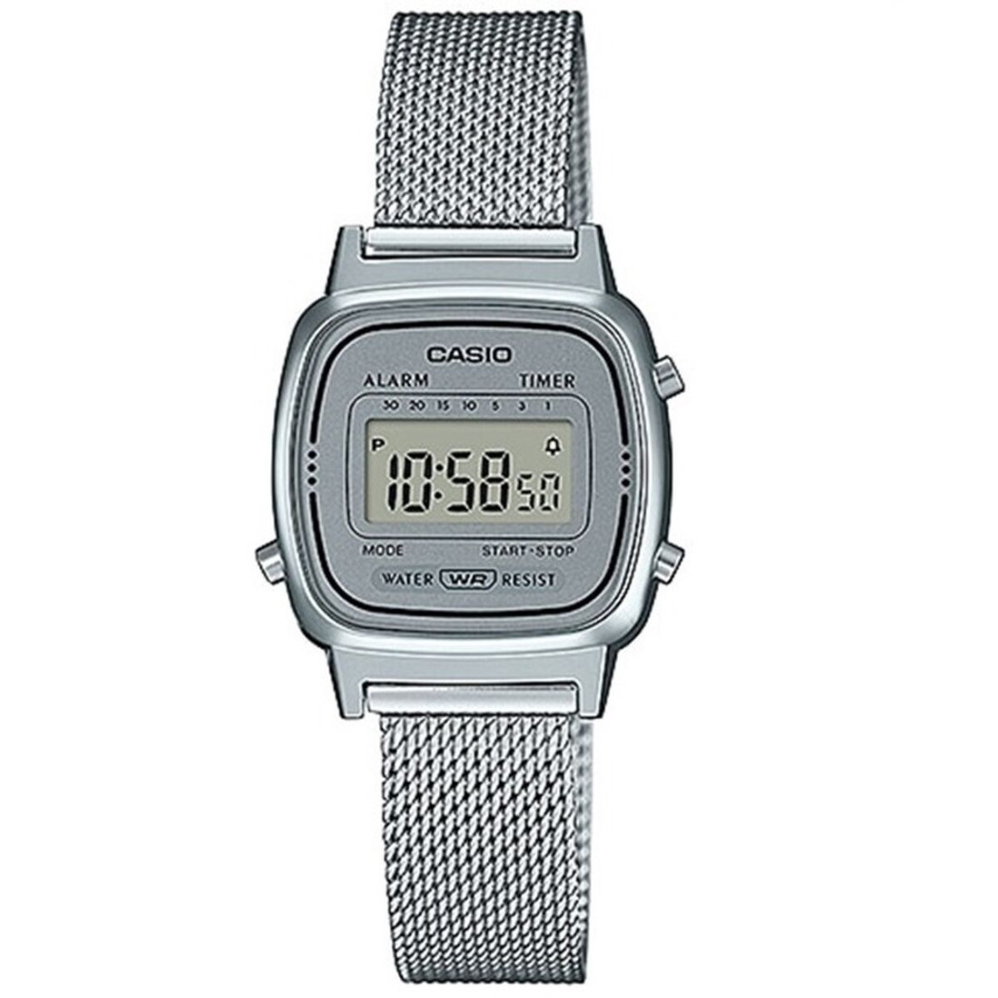 Laikrodis moterims Casio VINTAGE GENT SILVER MESH (Ø 25 mm)