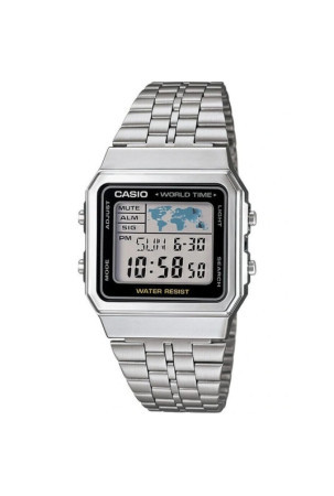 Abiejų lyčių laikrodis Casio VINTAGE Juoda Sidabras (Ø 34 mm)