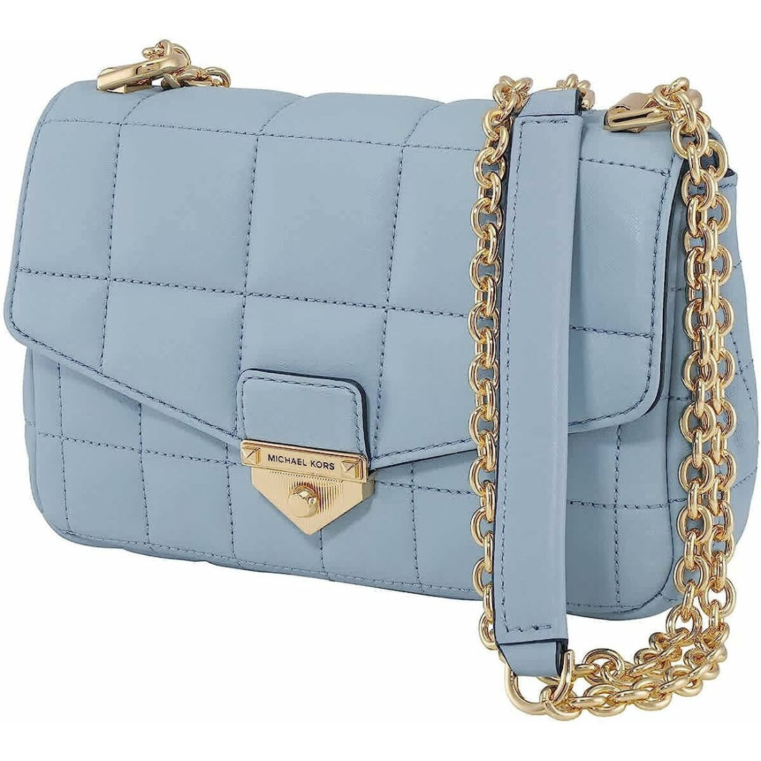 Moteriška Rankinė Michael Kors 30H0G1SL1T-PALE-BLUE Mėlyna 21 x 18 x 12 cm