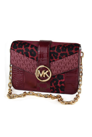 Moteriška Rankinė Michael Kors 35F2GNML2Y-MULBERRY-MLT Raudona 23 x 17 x 5 cm