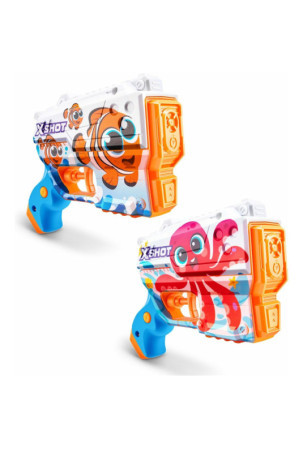 Minkštų strėlyčių 2 šautuvų rinkinys Zuru X-Shot Preschool Blaster 130 ml 15,5 x 37 x 4,8 cm