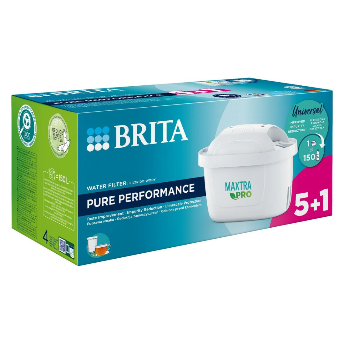 Puodelio-filtro filtras Brita MX+ Pro (6 vnt.)