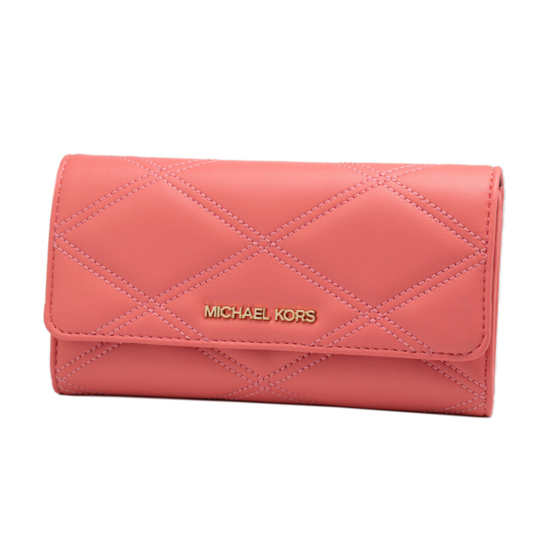 Piniginė Michael Kors 35S2GTVF3U-GRAPEFRUIT