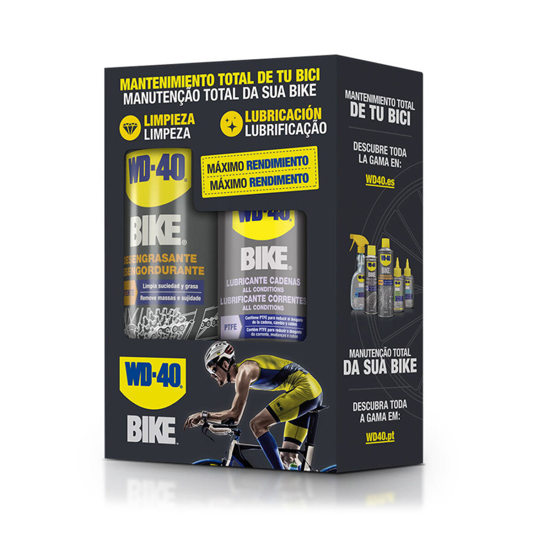 Dviračio valymo rinkinys WD-40 Specialist Bike - All Conditions 34877 2 Dalys