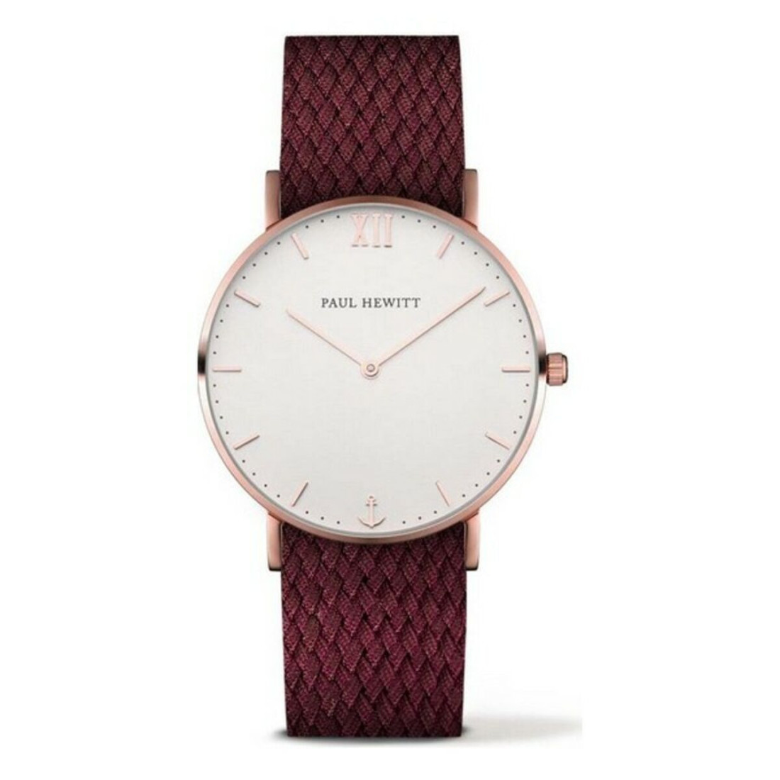 Abiejų lyčių laikrodis Paul Hewitt PH-SA-R-St-W-19M (Ø 39 mm)