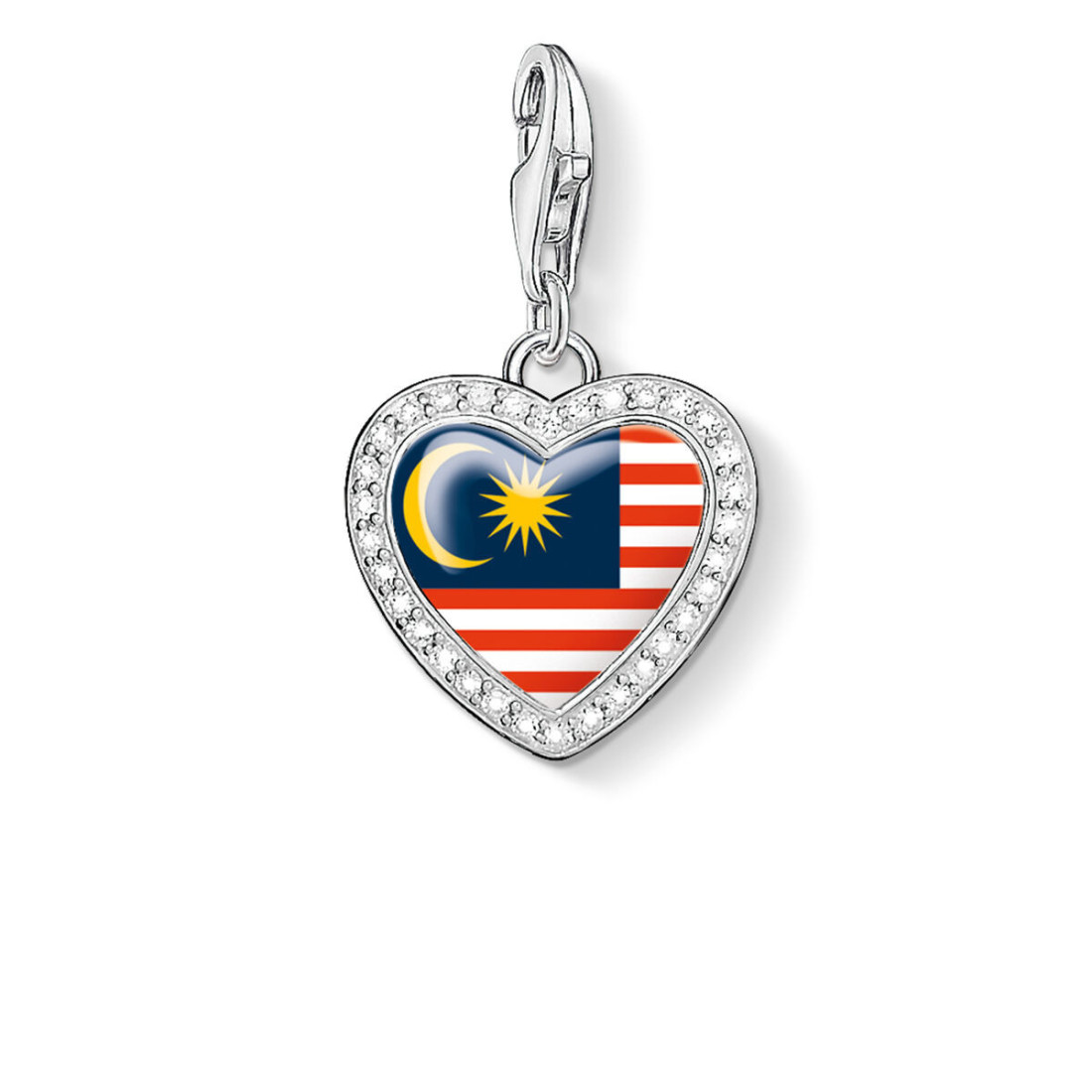 Moteriški karoliukai Thomas Sabo 1184-628-7 Spalvotas Sidabras (2,60 cm)