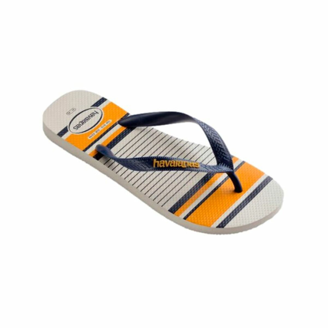 Paplūdimio šlepetės vyrams Havaianas Top Nautical Balta