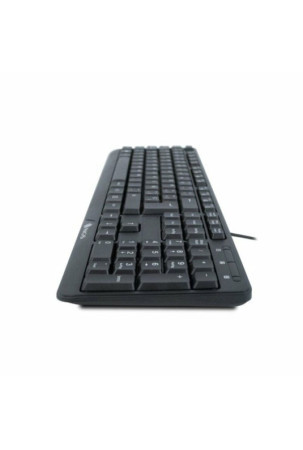 Klaviatūra NGS NGS-KEYBOARD-0344 Juoda Ispaniška Qwerty QWERTY