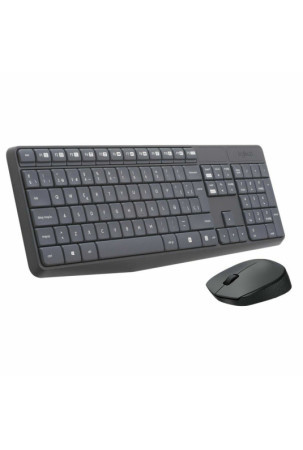 Klaviatūra ir belaidė pelė Logitech 920-007919 Pilka Ispaniška Qwerty QWERTY