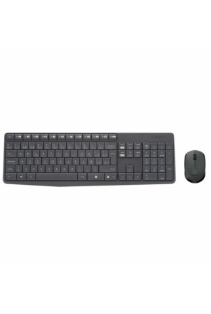 Klaviatūra ir belaidė pelė Logitech 920-007919 Pilka Ispaniška Qwerty QWERTY