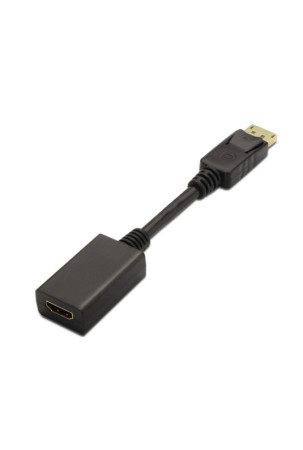 HDMI kabelis Aisens A125-0134 Juoda 15 cm