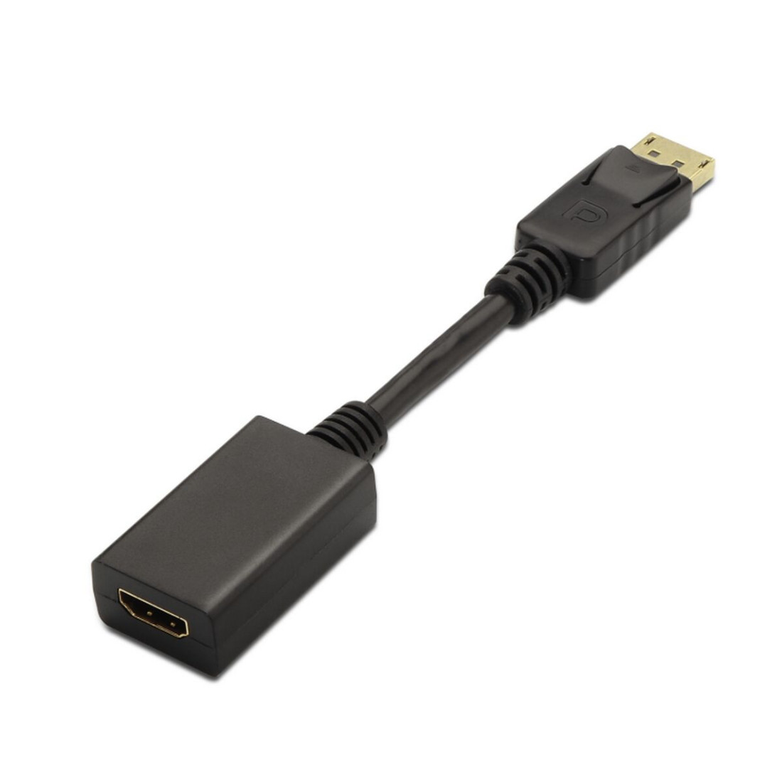 HDMI kabelis Aisens A125-0134 Juoda 15 cm