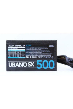 Maitinimo blokas Nox Urano SX ATX 500W ATX 500 W CE & RoHS, FCC