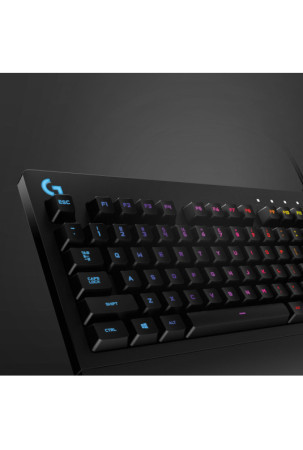 Žaidimų klaviatūra Logitech G213 Prodigy Juoda Ispaniška Qwerty