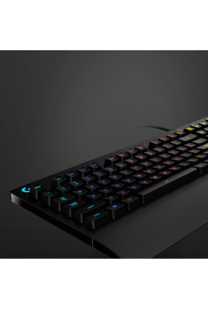 Žaidimų klaviatūra Logitech G213 Prodigy Juoda Ispaniška Qwerty