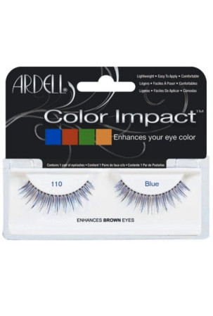 Netikrų blakstienų rinkinys Ardell Color Impact Nº 110 Blue