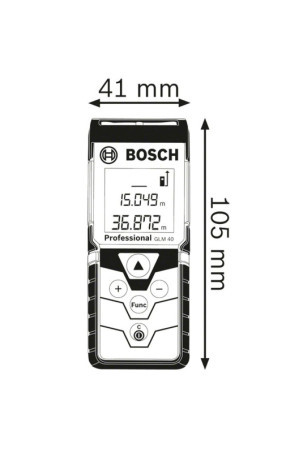 Telemetras BOSCH GLM 40 Professional 0,15 - 40 M