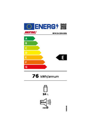 Elektrinis nešiojamas šaldytuvas Mpm MPM-28-CBM-08Y Pilka Poliuretanas 24 L 42,6 x 43,1 x 31,1 cm