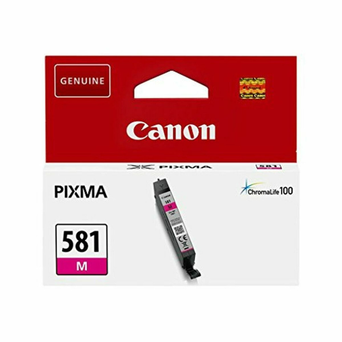 Originali rašalo kasetė Canon CLI-581M Rožinė