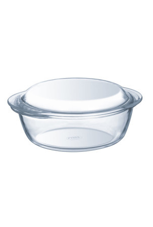 Puodas su dangčiu Pyrex Essentials Skaidrus 2,1 L (3 vnt.)