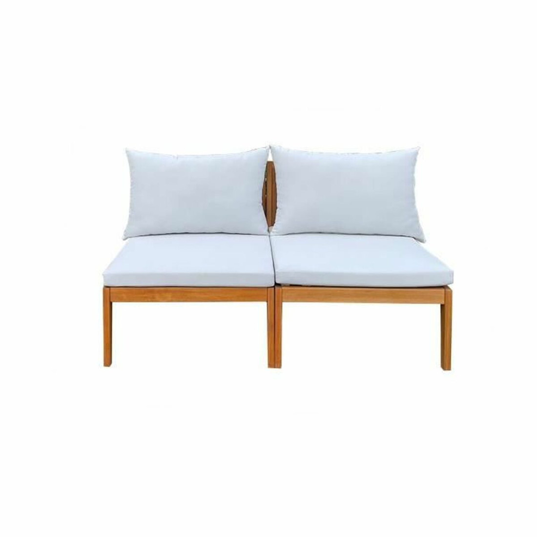 Sodo sofa Alma Ruda Pilka Akacija 124 x 70 x 77,5 cm