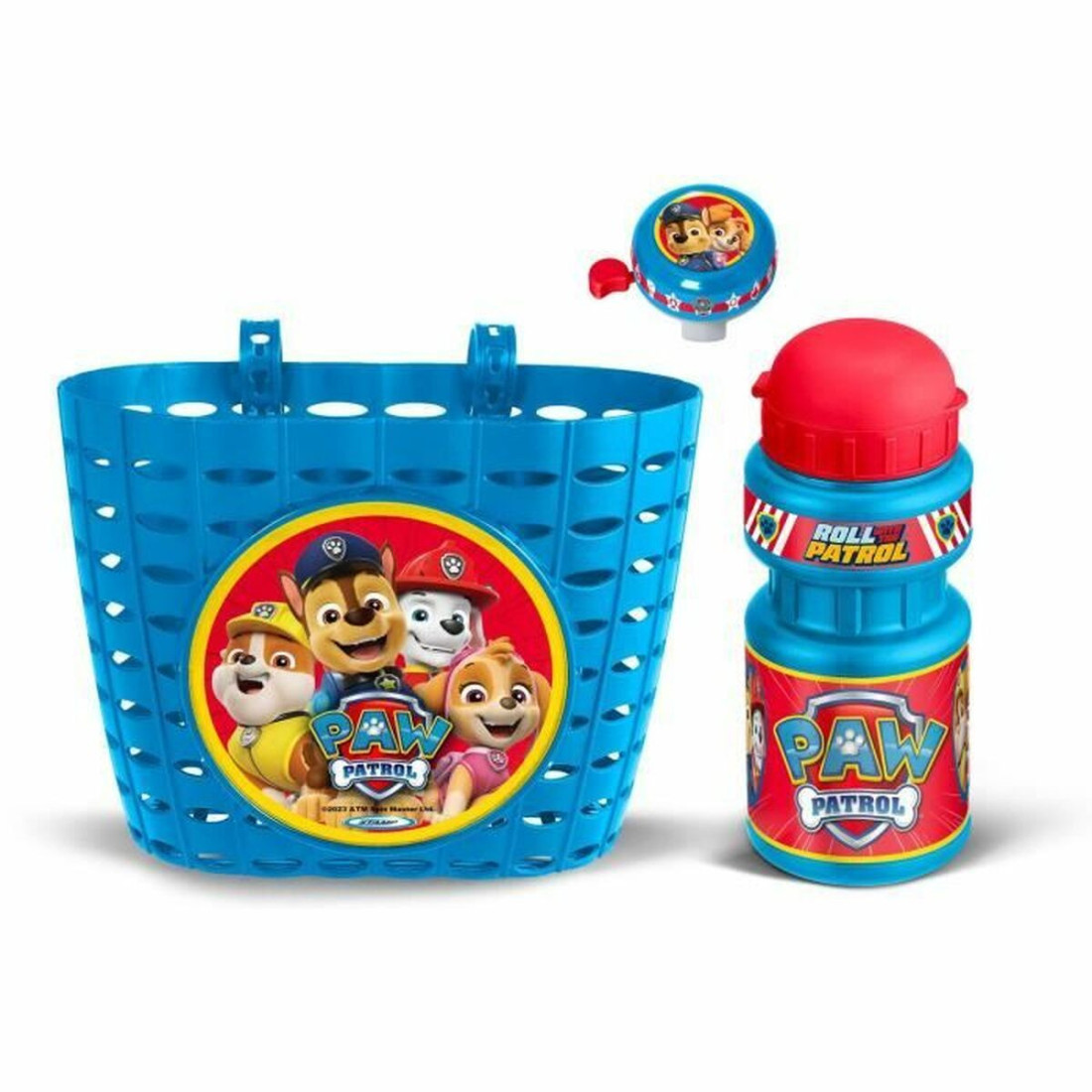 Priedai rinkinys The Paw Patrol Vaikiškas dviratis Mėlyna Raudona 3 Dalys