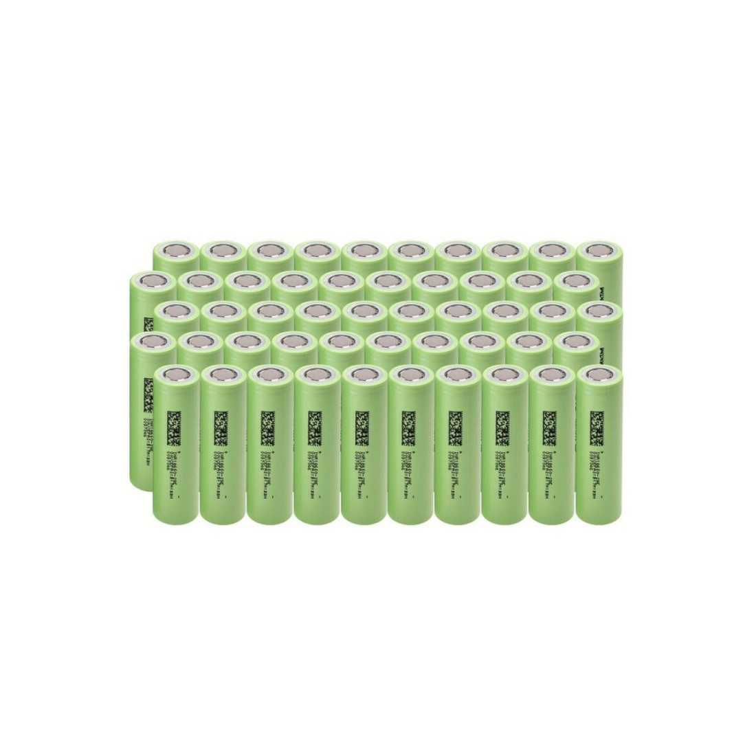 Įkraunamos baterijos Green Cell 50GC18650NMC29 2900 mAh 3,7 V 18650 (50 vnt.)