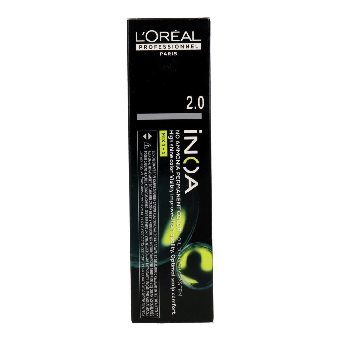 Ilgalaikiai dažai L'Oreal Professionnel Paris Inoa Color Nº 2.0 60 g