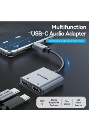 USB-C šakotuvas Vention BGZHA 15 cm