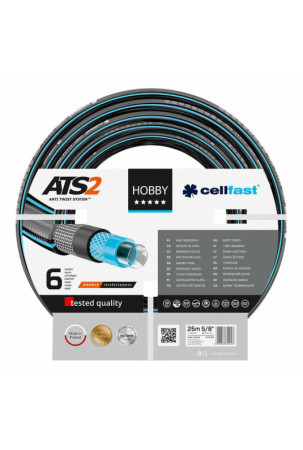 Žarna Cellfast Hobby Ats2 PVC 25 m Ø 15 mm 6 sluoksnių