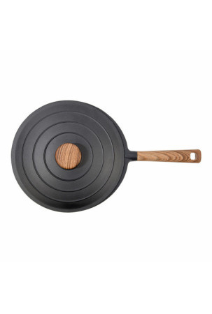 Wok keptuvė Oroley Nature Medžio Lietas aliuminis 30 cm