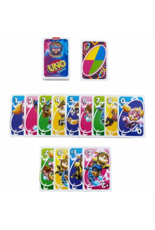 Stalo žaidimas Mattel Uno Junior Paw Patrol