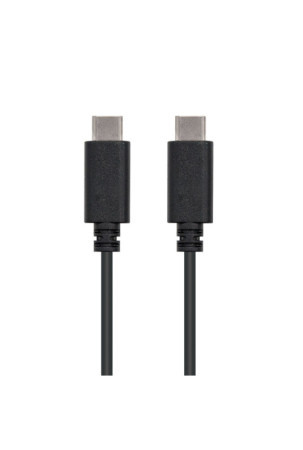 USB laidas NANOCABLE 10.01.2301 Juoda 1 m