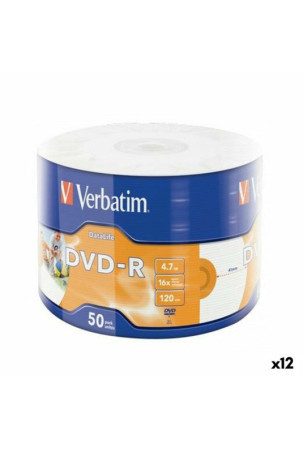 DVD-R Verbatim 4,7 GB 16x (12 vnt.)