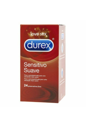 Prezervatyvai Durex SENSITIVO SUAVE