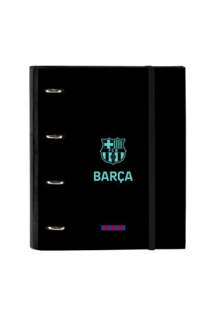 Žiedinis segtuvas F.C. Barcelona Juoda 27 x 32 x 3.5 cm