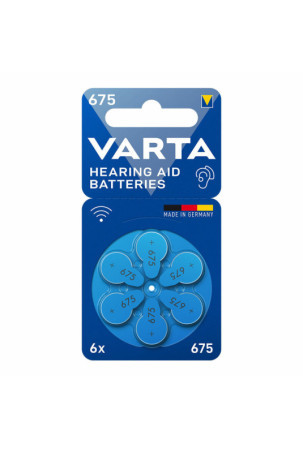 Klausos aparato baterija Varta Hearing Aid 675 PR44 6 vnt.