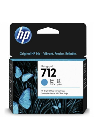 Originali rašalo kasetė HP HP 712 Ciano