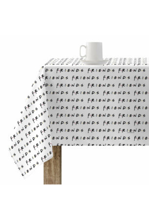 Dėmėms atspari staltiesė Belum Friends White 300 x 140 cm