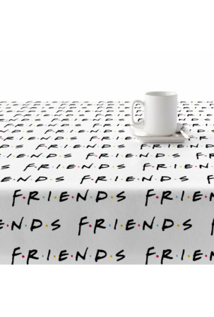 Dėmėms atspari staltiesė Belum Friends White 300 x 140 cm