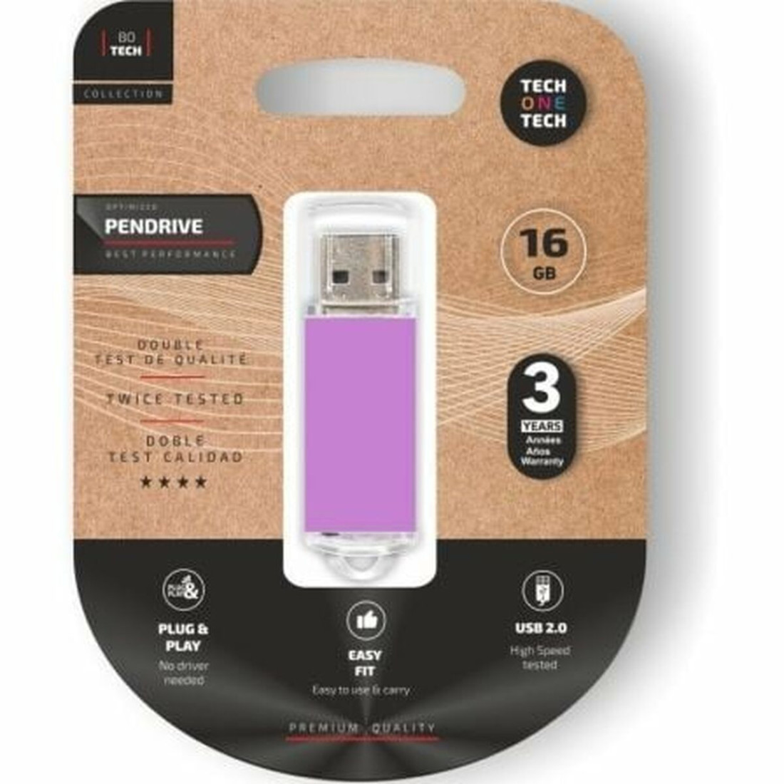 USB atmintukas Tech One Tech Basic 16 GB